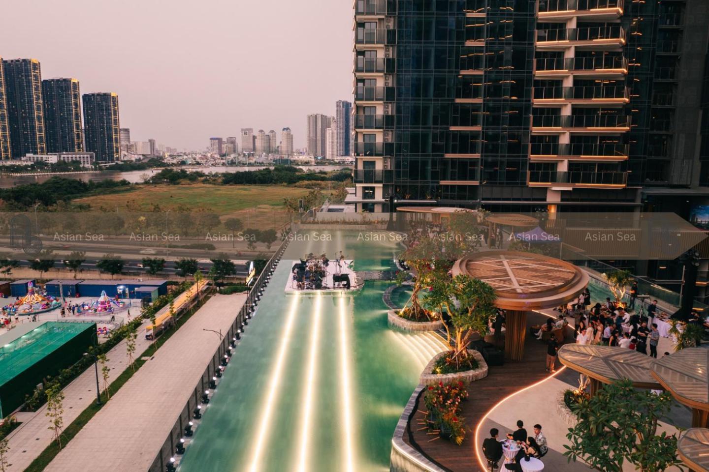 Metropole Thu Thiem Apartman Ho Si Minh-város Kültér fotó