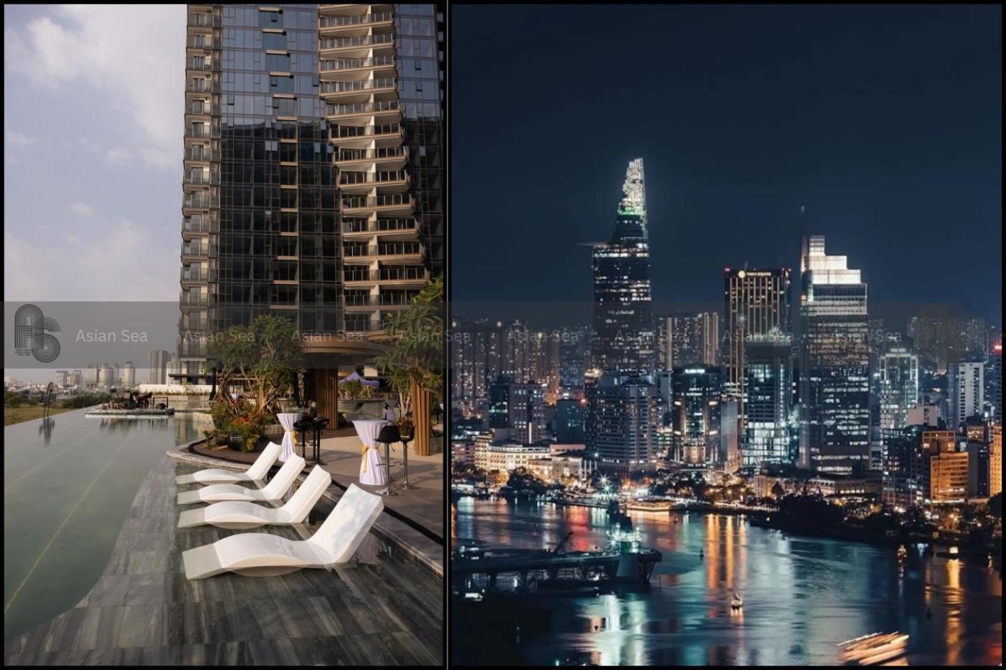 Metropole Thu Thiem Apartman Ho Si Minh-város Kültér fotó