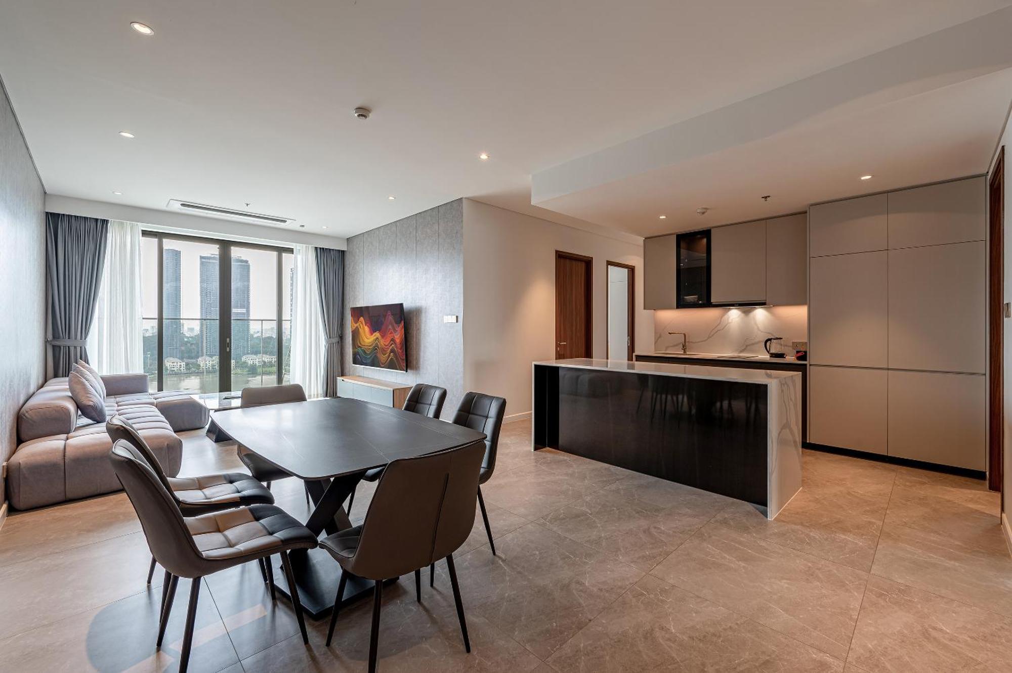 Metropole Thu Thiem Apartman Ho Si Minh-város Kültér fotó