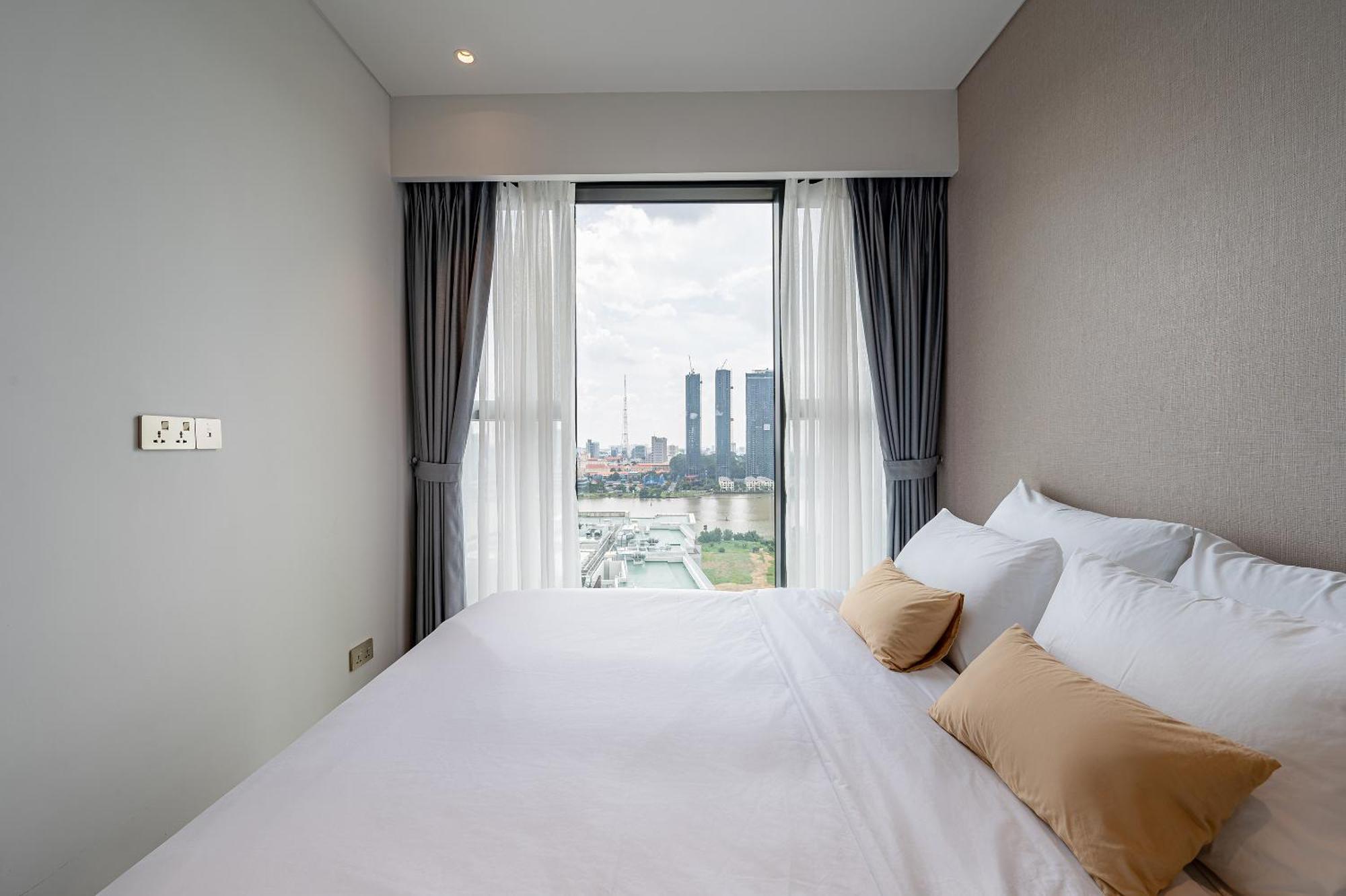 Metropole Thu Thiem Apartman Ho Si Minh-város Kültér fotó